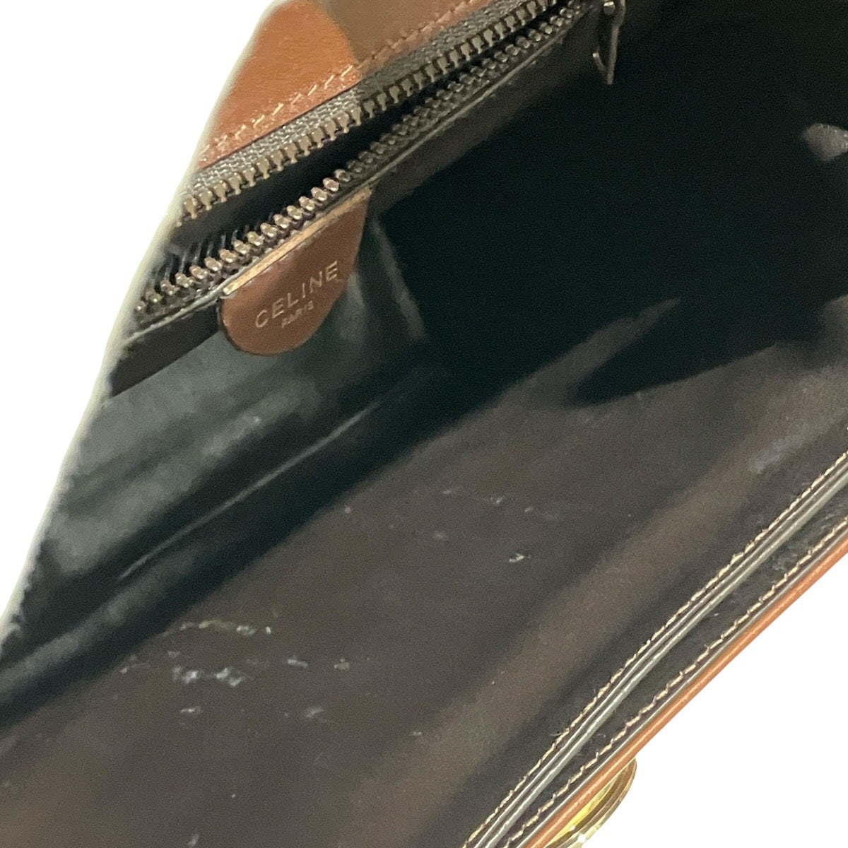 セリーヌ スターボール レザー ハンドバッグ