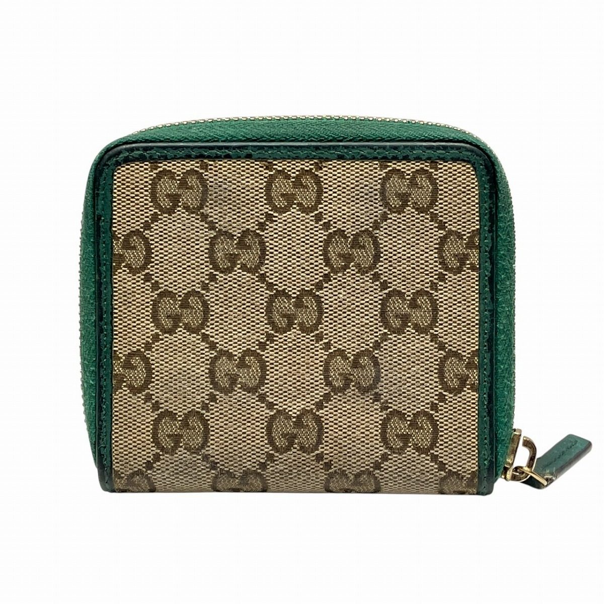 グッチ GGキャンバス 二つ折り財布