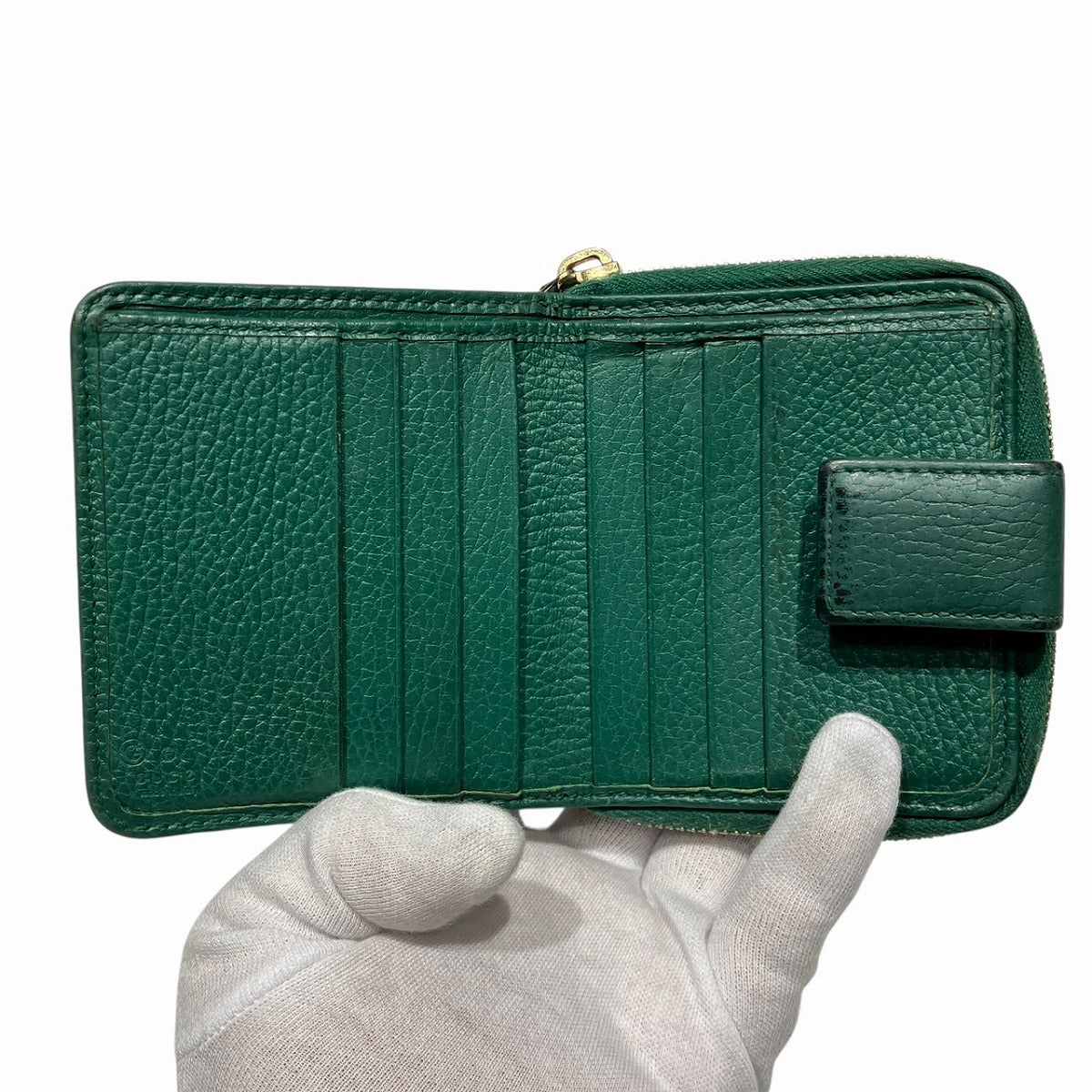 グッチ GGキャンバス 二つ折り財布