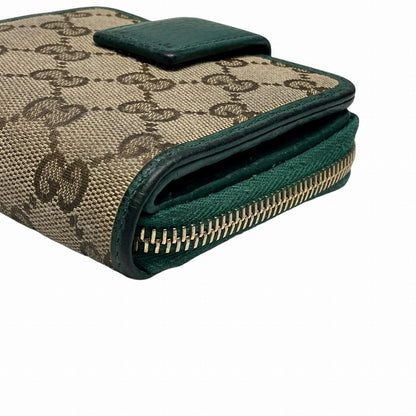 グッチ GGキャンバス 二つ折り財布