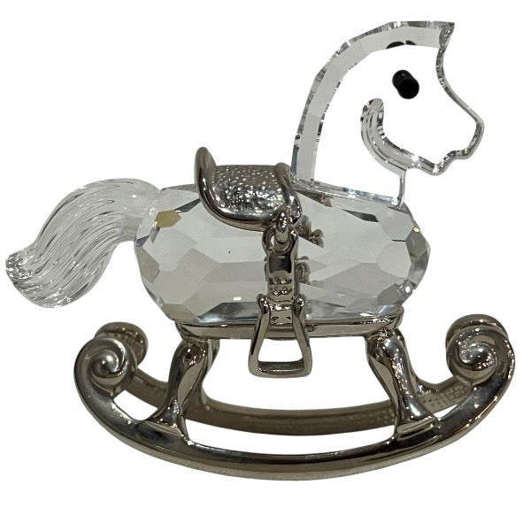 スワロフスキー ロッキングホース オーナメント