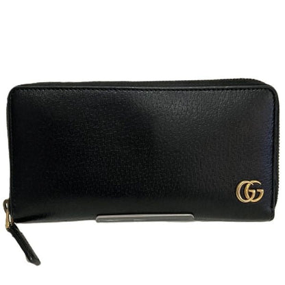 グッチ GGマーモント レザー長財布