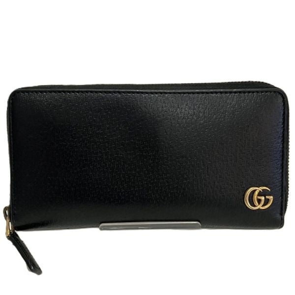 グッチ GGマーモント レザー長財布
