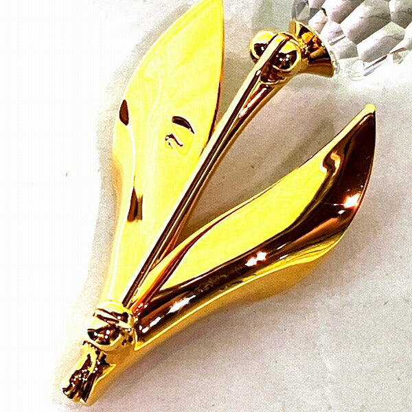 スワロフスキー チューリップ クリスタル ブローチ