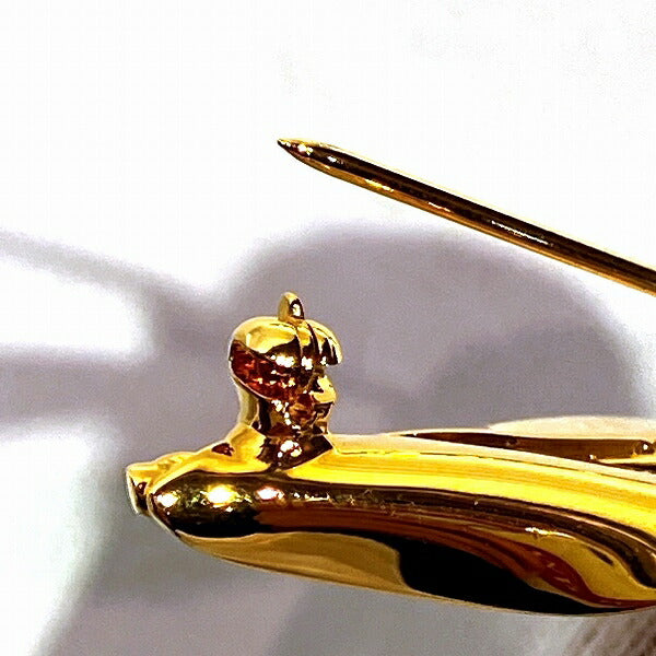 スワロフスキー チューリップ クリスタル ブローチ