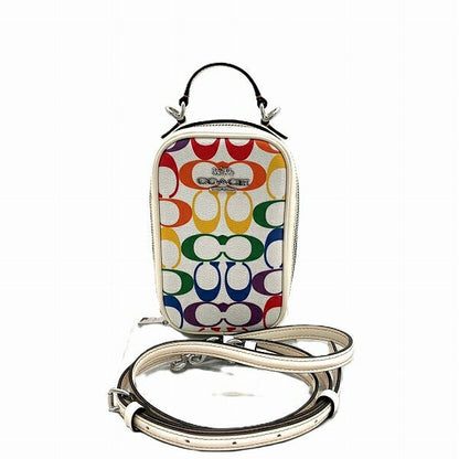 コーチ Eva Phone Crossbody PVC ショルダーバッグ