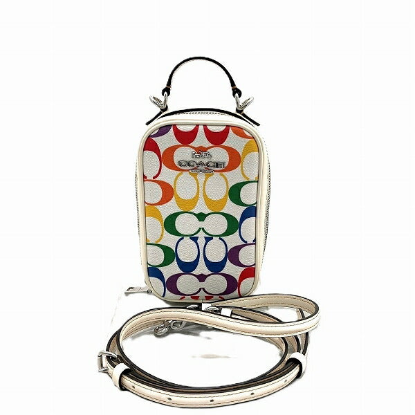 コーチ Eva Phone Crossbody PVC ショルダーバッグ