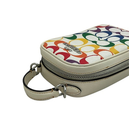 コーチ Eva Phone Crossbody PVC ショルダーバッグ