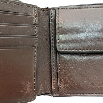 コーチ シグネチャー クロスグレインレザー財布