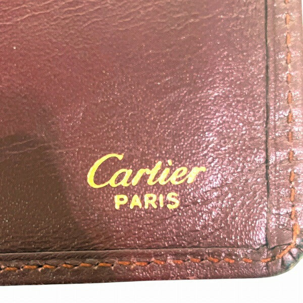 カルティエマストライン レザー長財布