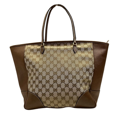 グッチ ブリー GGキャンバス トートバッグ