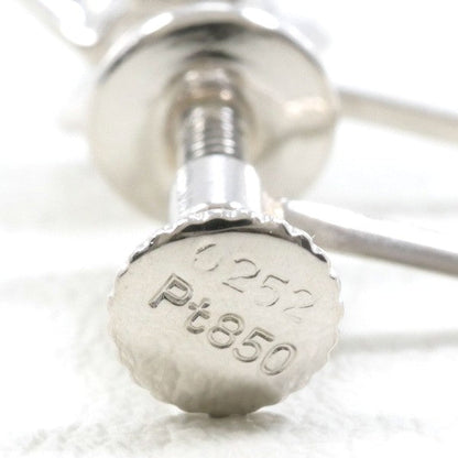 PT850 プラチナ ダイヤモンド ピアス