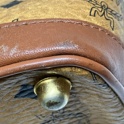 MCM レザー ボストン バッグ