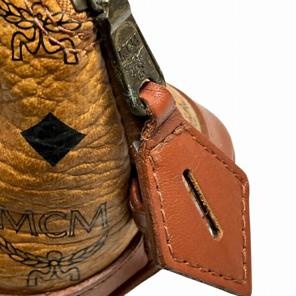 MCM レザー ボストン バッグ