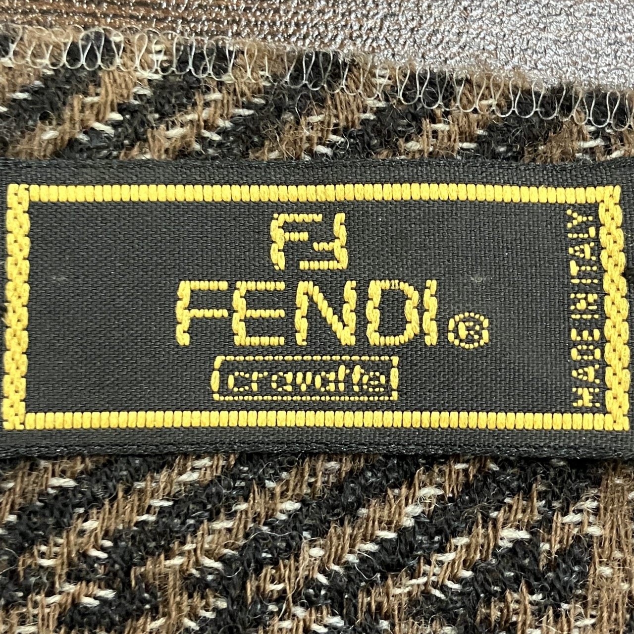 フェンディ ウールマフラー