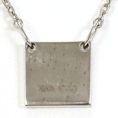グッチ スクエアプレート 925シルバー ネックレス
