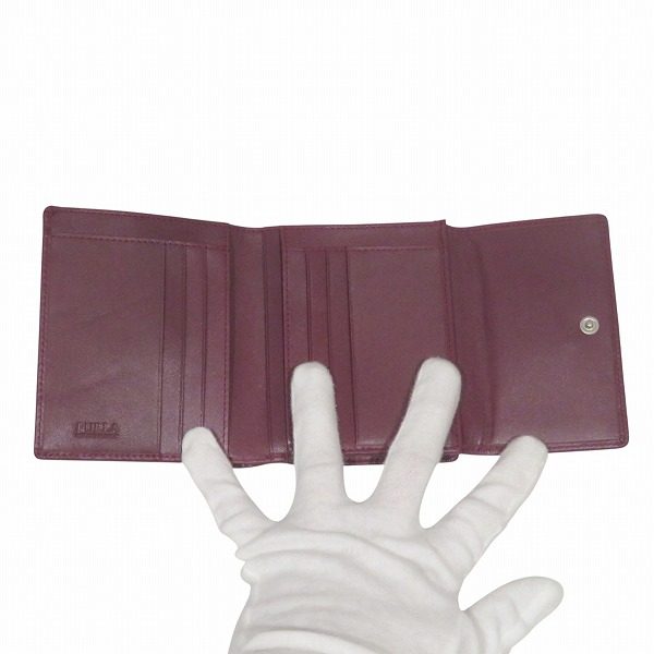 フルラ スフェラ レザー三折財布