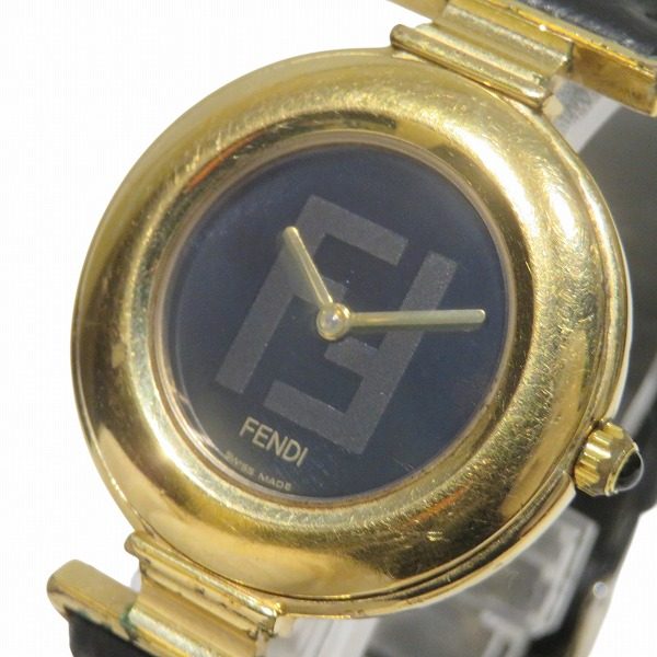 フェンディ ステンレススチール クォーツ 腕時計