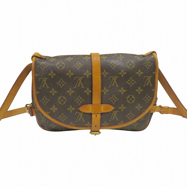 ルイヴィトン ソミュール モノグラム ショルダーバッグ