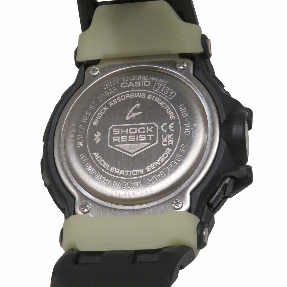 カシオ 樹脂 クオーツ腕時計