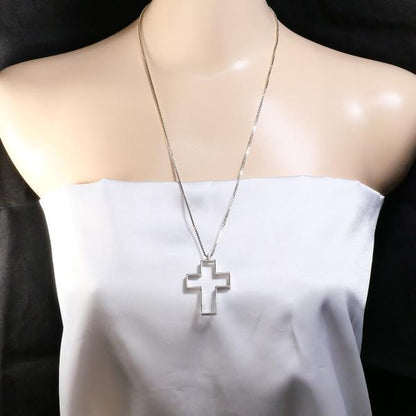 グッチ オープン クロス 925 シルバー ネックレス