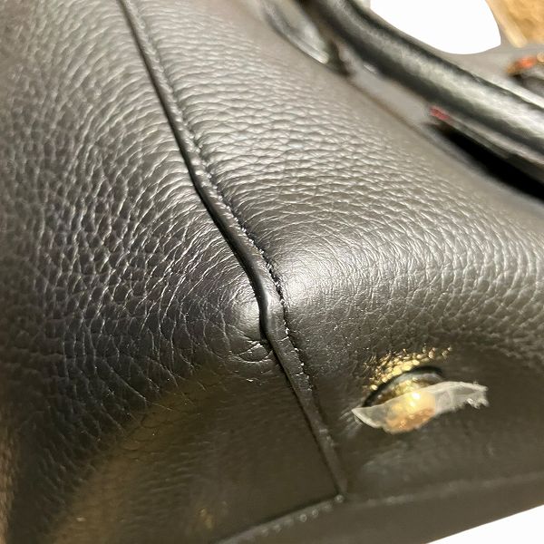ココセリュックスゴールド ナチュラルシュリンクレザー2wayバッグ