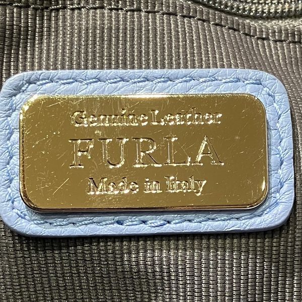 フルラ レザーハンドバッグ