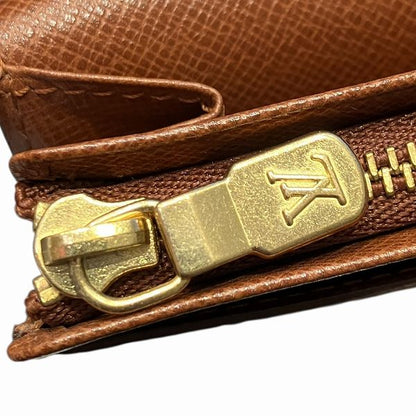 ルイヴィトン ポルトモネビエトレゾール モノグラム 二つ折り財布