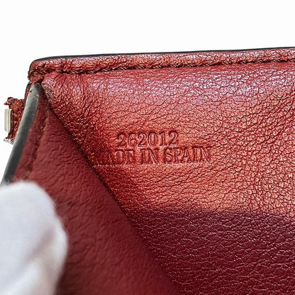 ロエベ レザー三つ折り財布