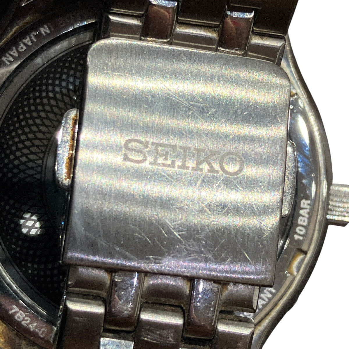 セイコー ドルチェ ステンレススチール メンズ腕時計