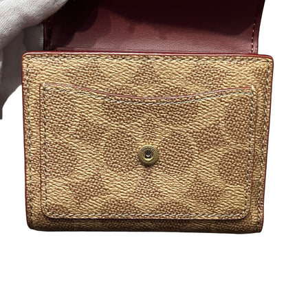 コーチ Mira Small Flap Wallet PVC 三つ折り財布