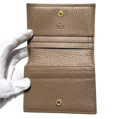 グッチ GGマーモント レザー二つ折り財布