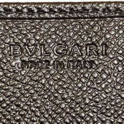 ブルガリ BVLGARI マン レザー カード ホルダー