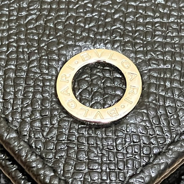 ブルガリ BVLGARI マン レザー カード ホルダー