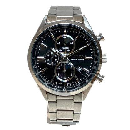 セイコー WIRED ステンレス スチール クロノグラフ