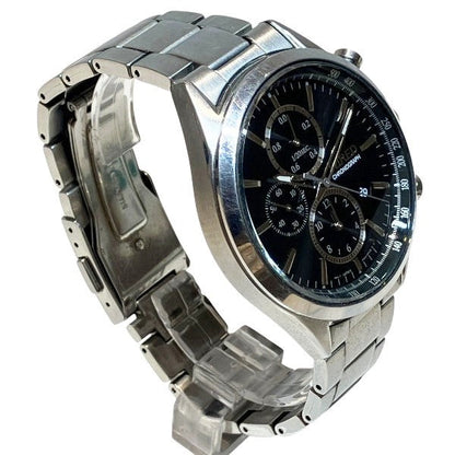 セイコー WIRED ステンレス スチール クロノグラフ