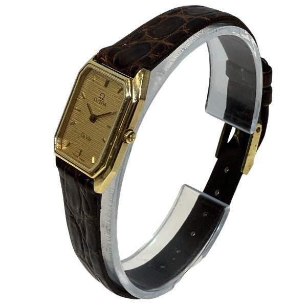 オメガ デビル 金メッキ クォーツ