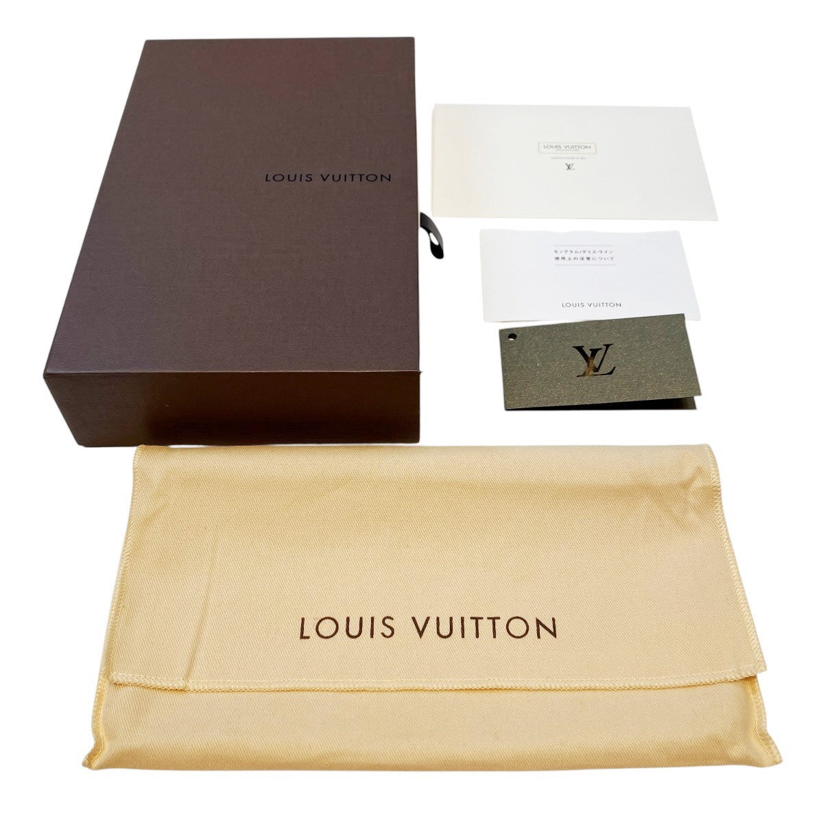 ルイヴィトン ポルトフォイユスクレットロン モノグラム・アンプラント 二つ折り財布