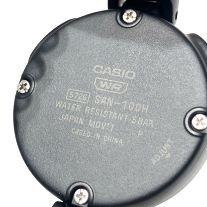 カシオ SAN-100H-7BJR 樹脂腕時計
