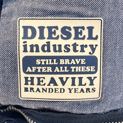 ディーゼル INDUSTRY デニムレザー ボストンバッグ