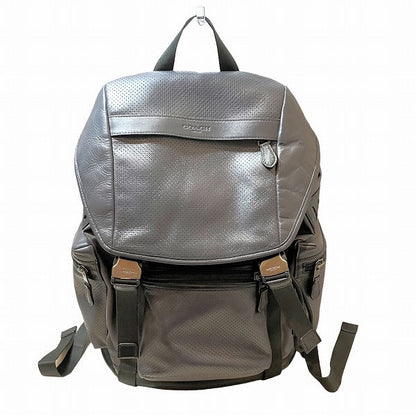 コーチ パーフォレーテッド テイレン トレック パック ナイロン レザー バックパック