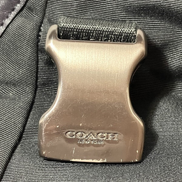 コーチ パーフォレーテッド テイレン トレック パック ナイロン レザー バックパック