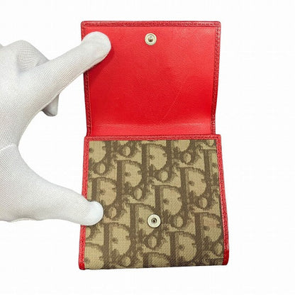 Dior トロッター PVC レザー ウォレット