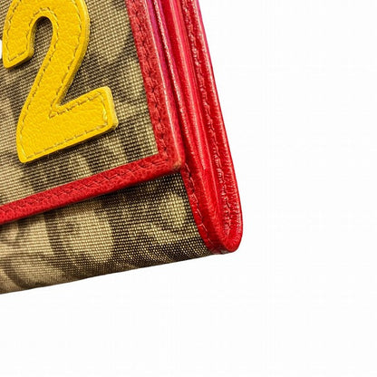 Dior トロッター PVC レザー ウォレット