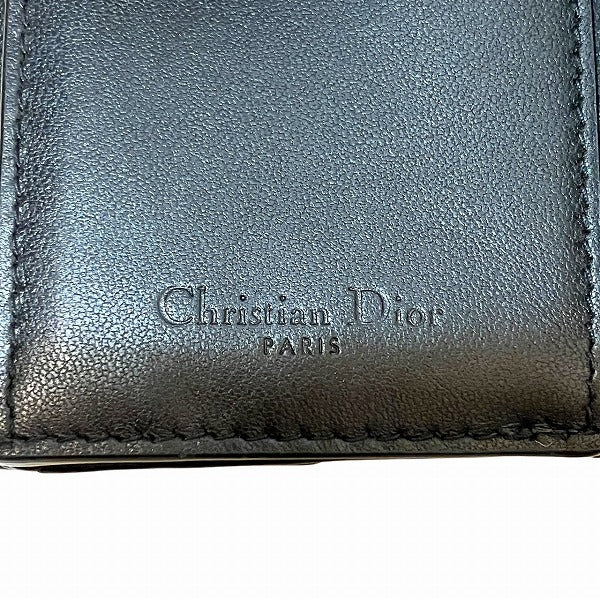 ディオール レディ ディオール ロータス ウォレット ラムスキン