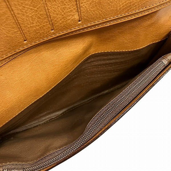 キャサリンハムネット レザー長財布
