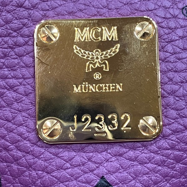 MCM ビセトス PVC トートバッグ