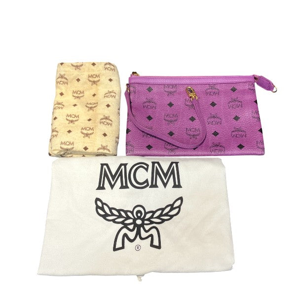 MCM ビセトス PVC トートバッグ