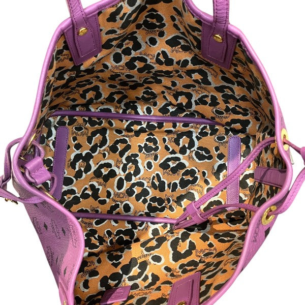 MCM ビセトス PVC トートバッグ