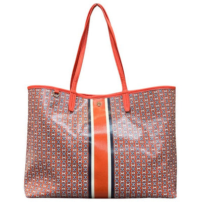 トリー バーチ ジェミニ リンク コーティング キャンバス 2ウェイ バッグ